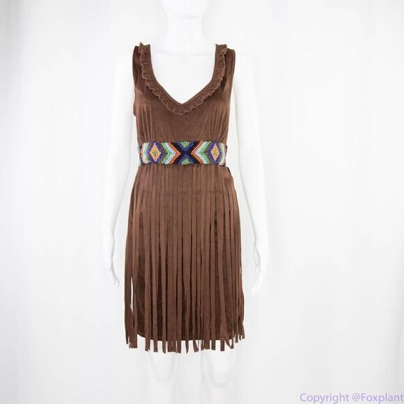 Dreamgirl Sexy Tribal Trouble Indian Costume,‎ size 1X-2XX - Picture 4 of 13